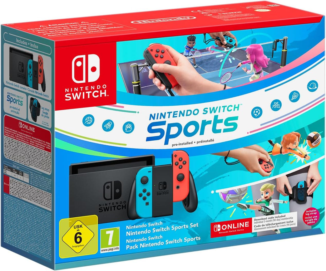 Console Nintendo Switch + Switch Sports Set (Nintendo Switch Sports preinstallato