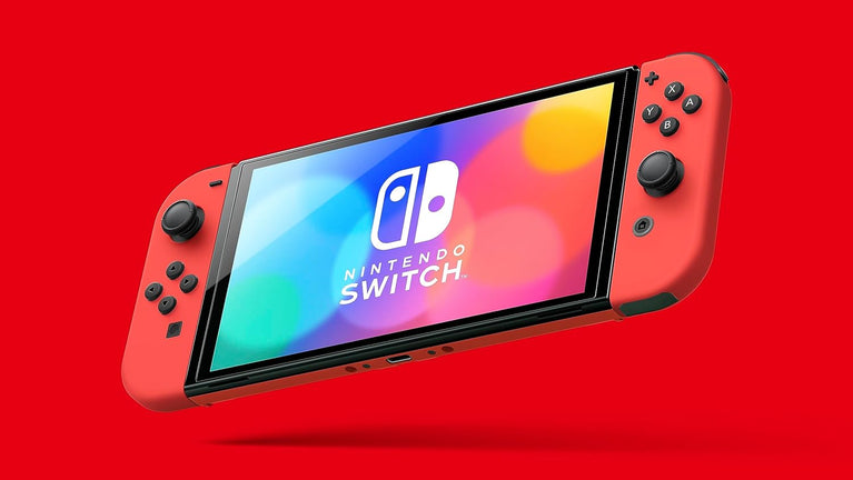 Console Nintendo Switch – modello OLED, con Joy-Con Rosso